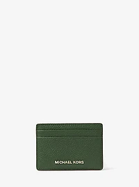 Pebbled Leather Card Case