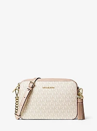 Ginny Medium Logo Crossbody Bag