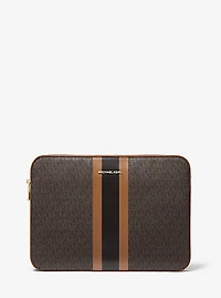 Jet Set Logo Stripe 13 Inch Laptop Case