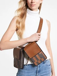 ASHYA X MICHAEL KORS Saga Signature And Leather Multi Bag