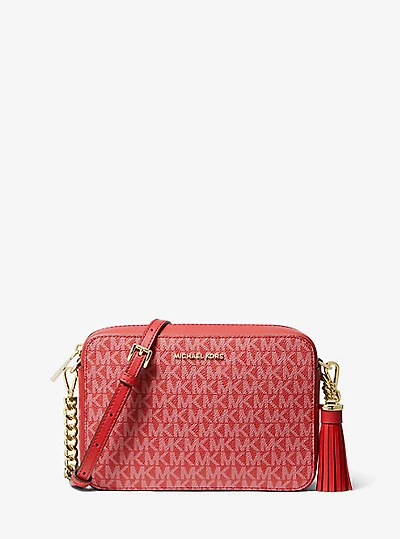 Jet Set Medium Logo Camera Bag