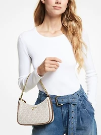 Petite pochette Jet Set Charm à logo