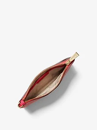 Pochette-bracelet de taille moyenne à logo