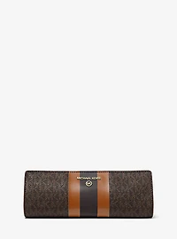 Small Logo Stripe Pencil Case