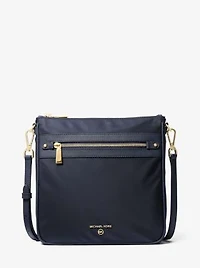 Grand sac messager Jet Set en gabardine de nylon