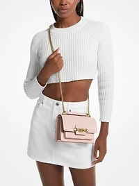 Très petit sac à bandoulière Heather en cuir