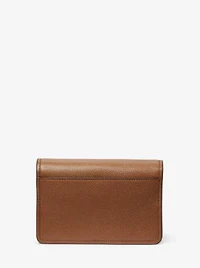 Jet Set Large Pebbled Leather Crossbody Bag