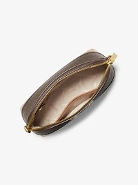 Large Logo Stripe Dome Crossbody Bag