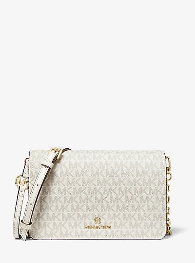 Grand sac à bandoulière Jet Set à logo