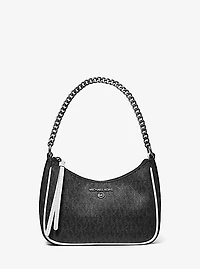 Petit sac à épaule Jet Set Charm logo