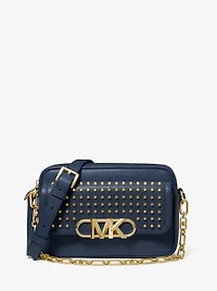 Parker Medium Studded Leather Crossbody Bag