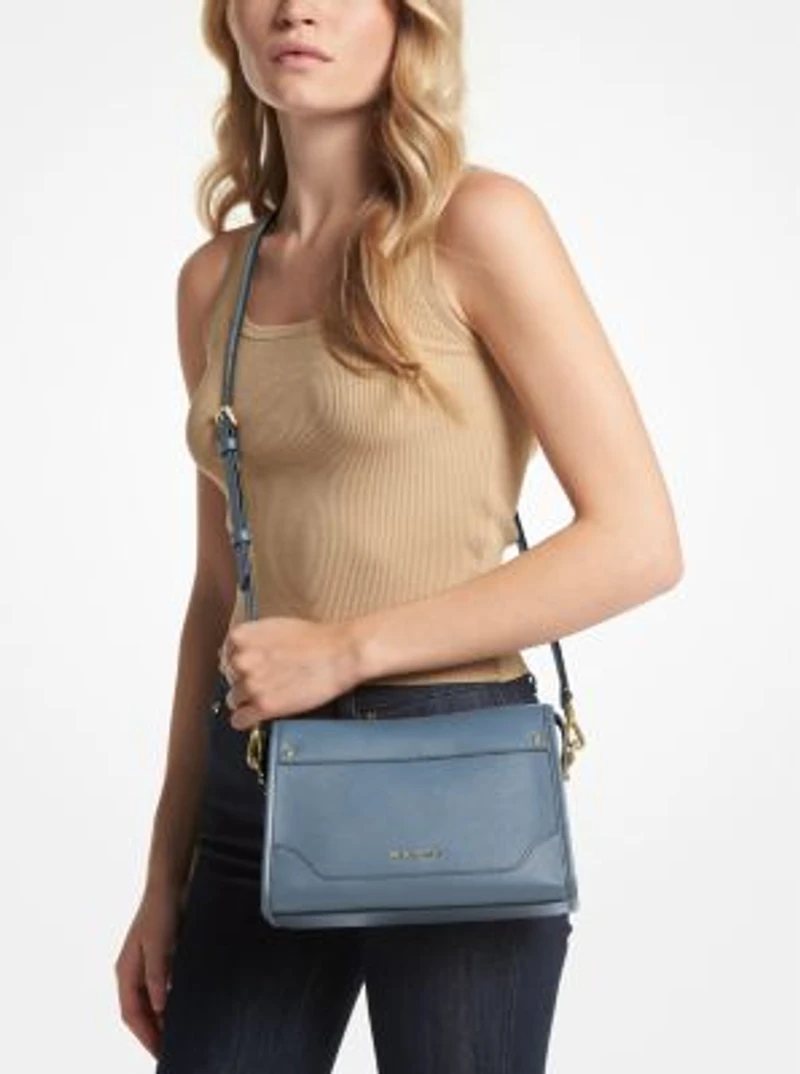 Harrison Large Leather Crossbody Bag