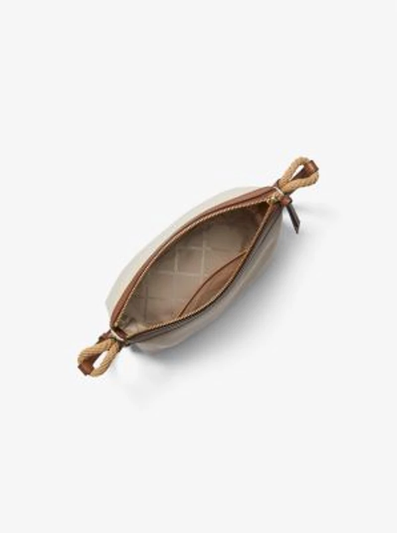 Sac à bandoulière Talia de taille moyenne en toile de coton