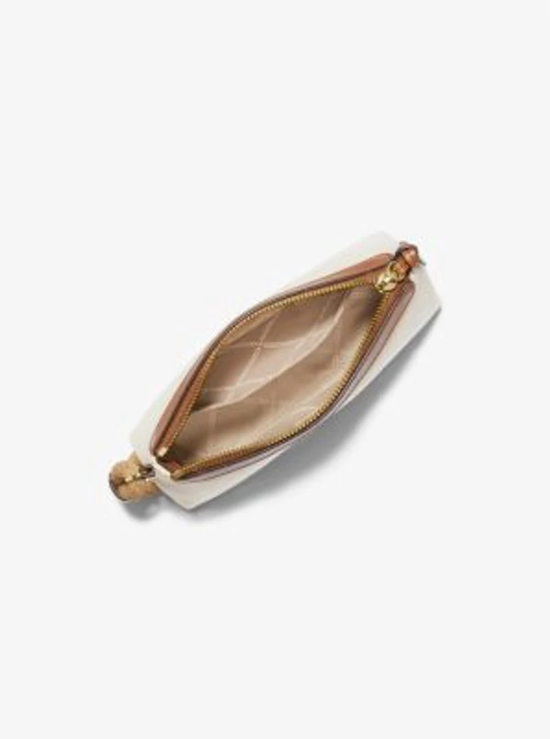 Petite pochette-bracelet Talia en toile