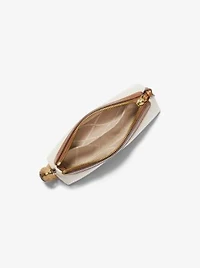 Petite pochette-bracelet Talia en toile