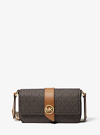 Très petit sac à bandoulière Greenwich en toile à logo et en faux cuir