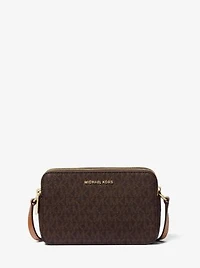 Jet Set Small Logo Double Zip Camera Bag