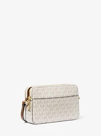 Petit sac pour appareil photo Jet Set à logo et à double fermeture éclair