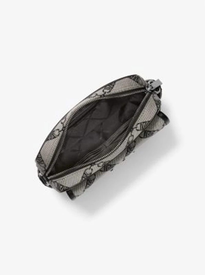 Sac à bandoulière Parker de taille moyenne en jacquard à logo empire