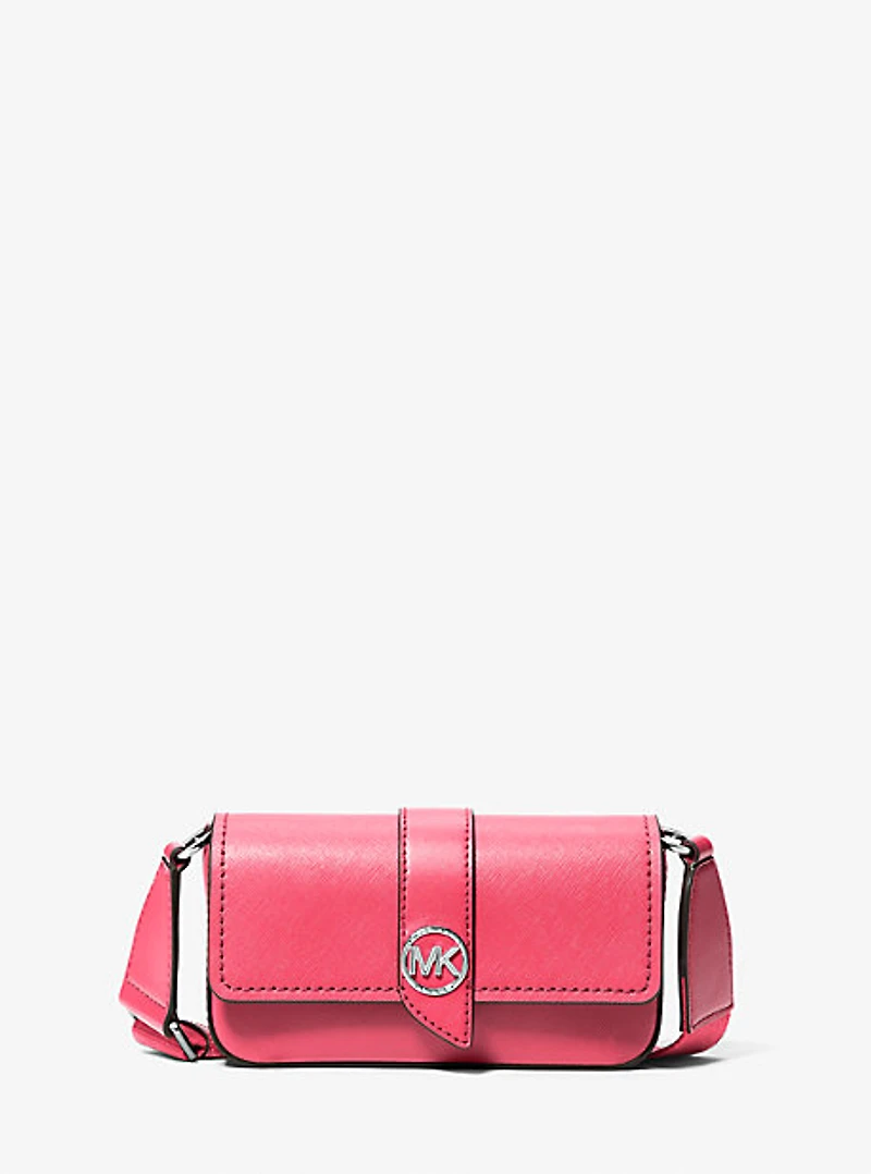 Greenwich Extra-Small Saffiano Leather Sling Crossbody Bag