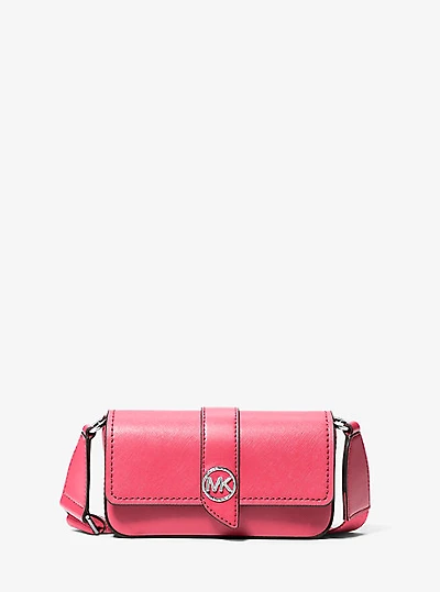 Greenwich Extra-Small Saffiano Leather Sling Crossbody Bag