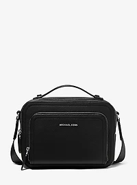 Hudson Pebbled Leather Crossbody Bag