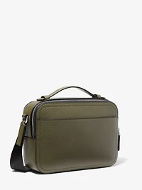 Hudson Pebbled Leather Crossbody Bag
