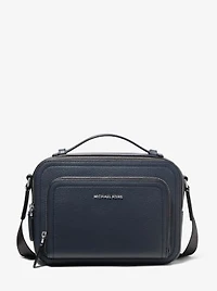 Hudson Pebbled Leather Crossbody Bag