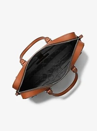 Grande mallette Varick en cuir