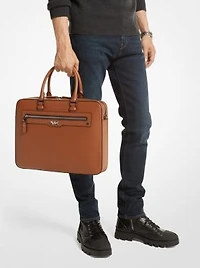 Grande mallette Varick en cuir