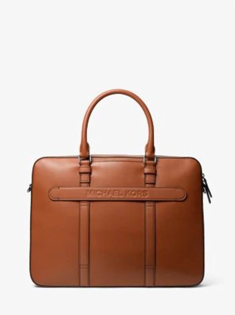 Grande mallette Varick en cuir