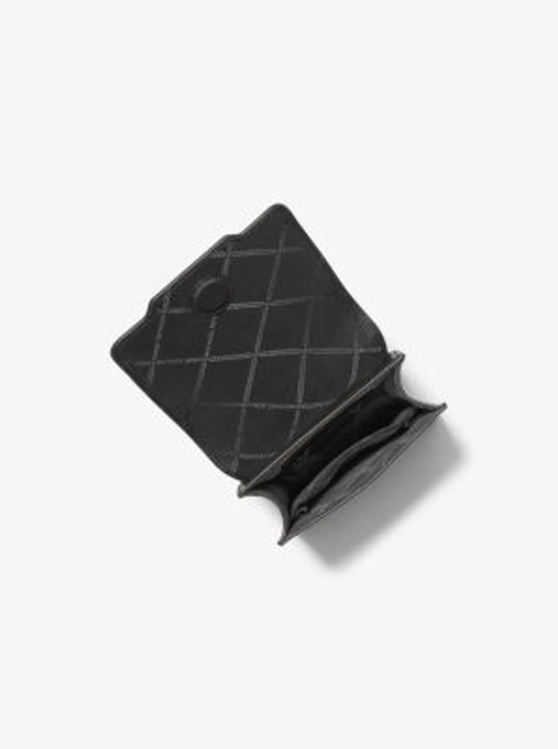 Sac à bandoulière Varick en cuir pour téléphone intelligent