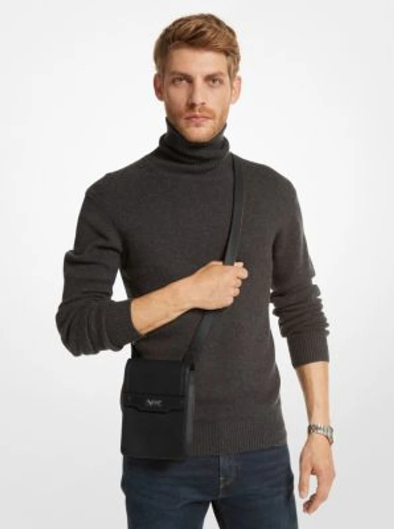 Sac à bandoulière Varick en cuir pour téléphone intelligent