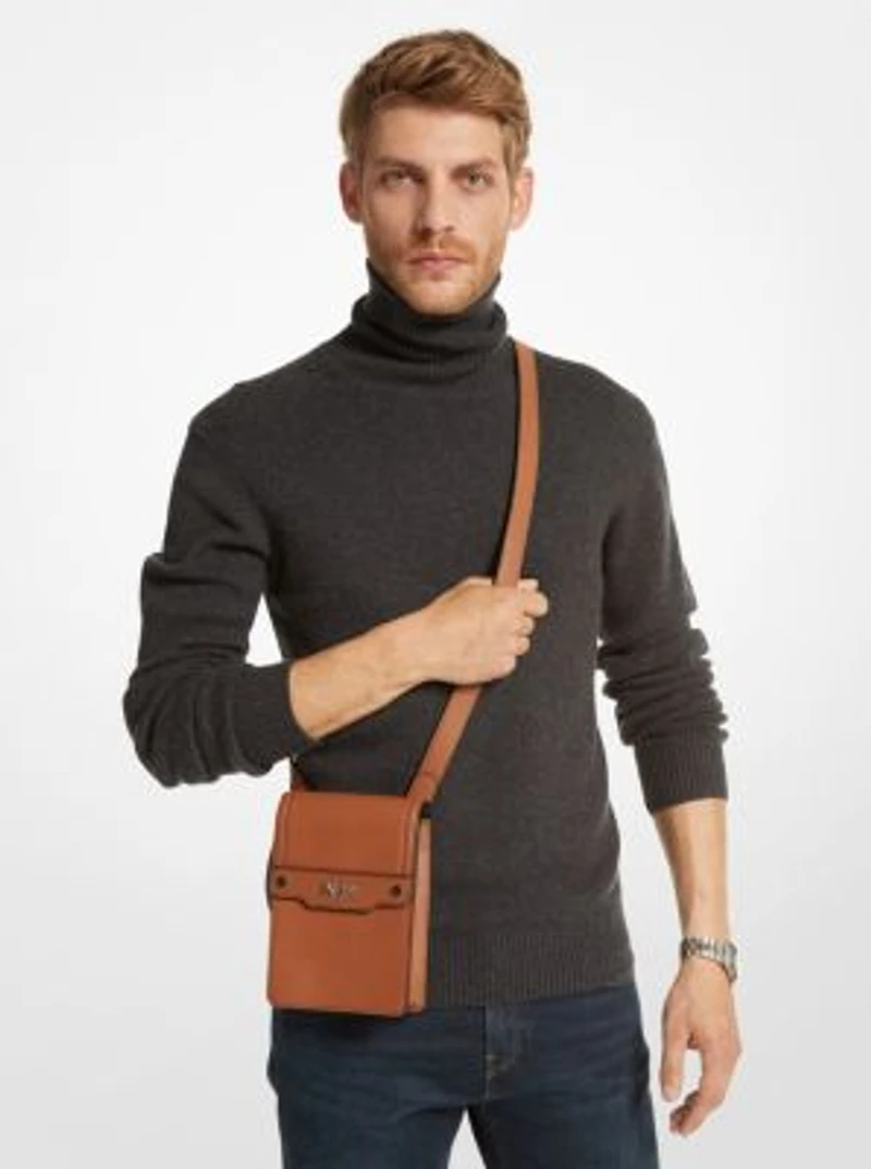 Sac à bandoulière Varick en cuir pour téléphone intelligent