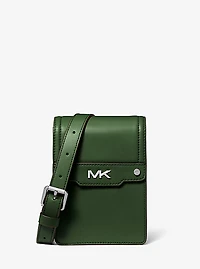 Varick Leather Smartphone Crossbody Bag