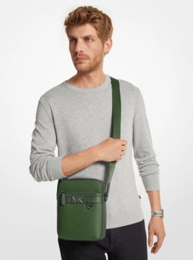 Hudson Leather Flight Bag