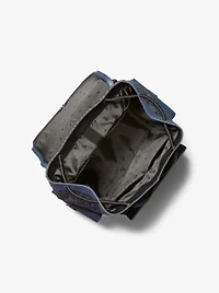 Sac à dos Hudson en cuir et à logo