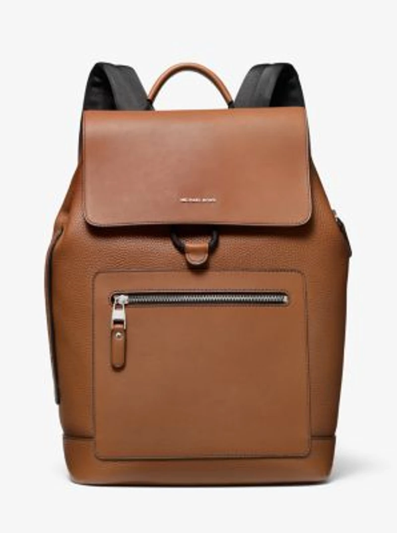 Hudson Pebbled Leather Backpack