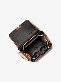 Hudson Two-Tone Canvas Backpack