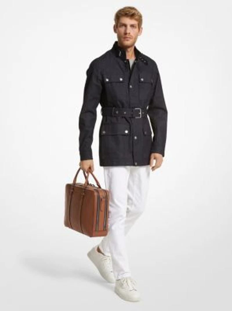 Mallette Hudson en cuir