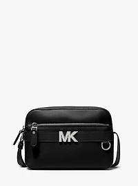 Hudson Pebbled Leather Utility Crossbody Bag