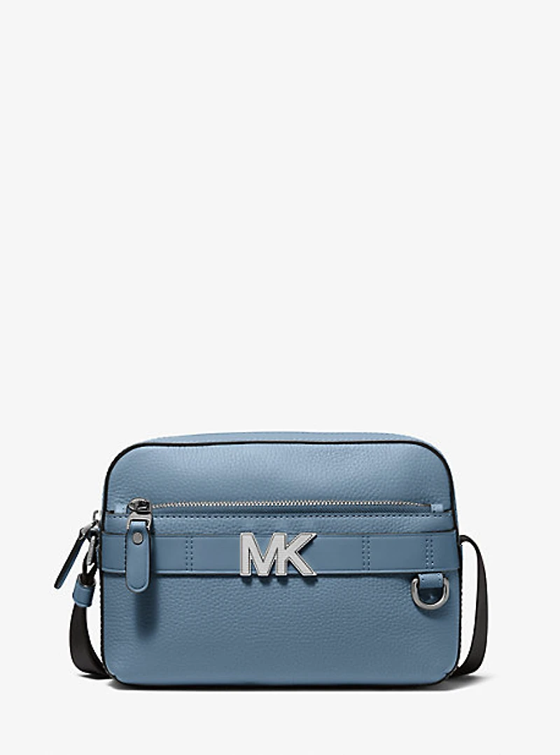 Sac à bandoulière utilitaire Hudson en cuir grainé