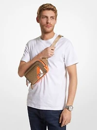 Hudson Logo Stripe Sling Pack