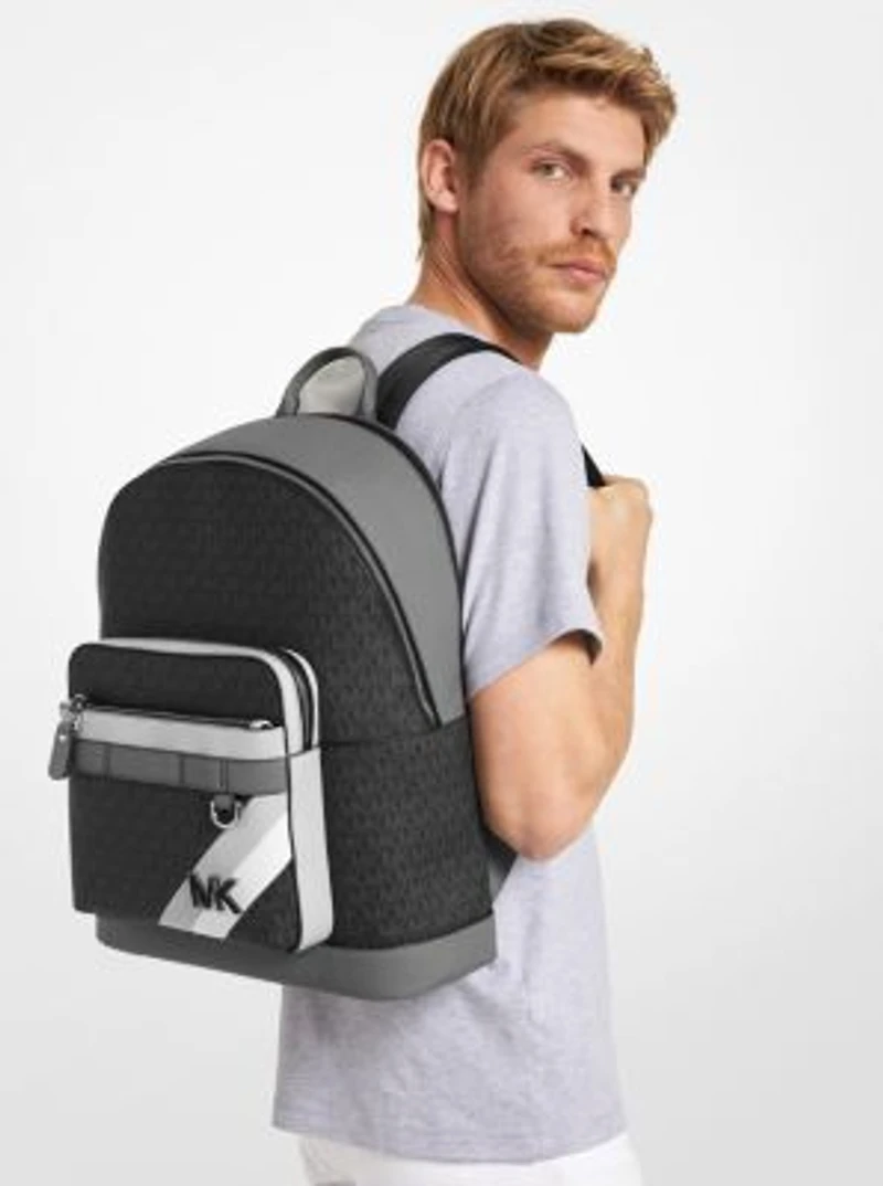 Sac à dos Hudson à rayures et à logo