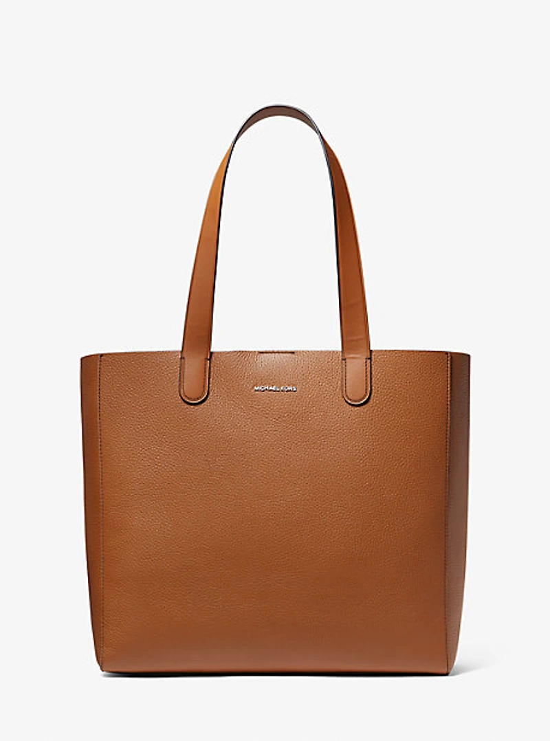 Sac fourre-tout Hudson en cuir grainé