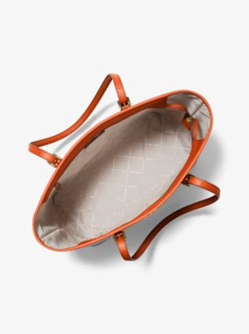 Grand sac fourre-tout Jet Set Travel en cuir Saffiano