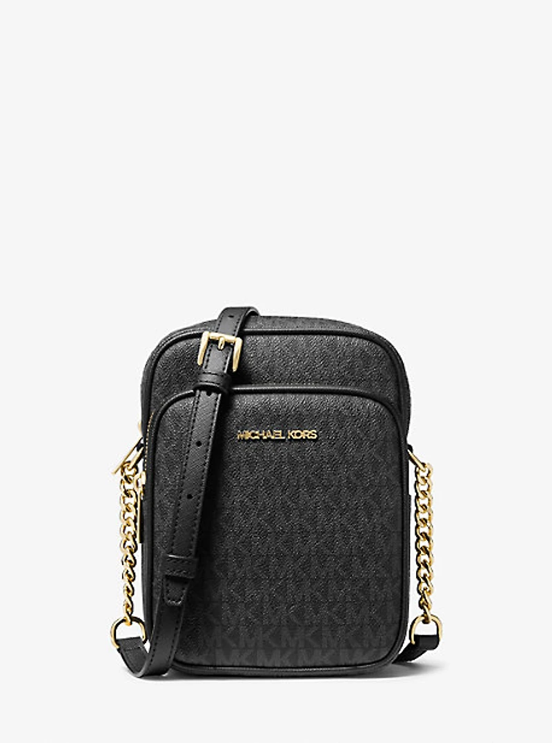 Jet Set Travel Medium Logo Crossbody Bag