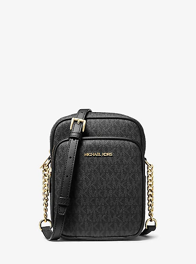 Jet Set Travel Medium Logo Crossbody Bag
