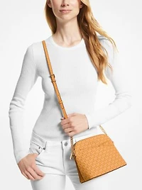 Jet Set Travel Medium Logo Dome Crossbody Bag