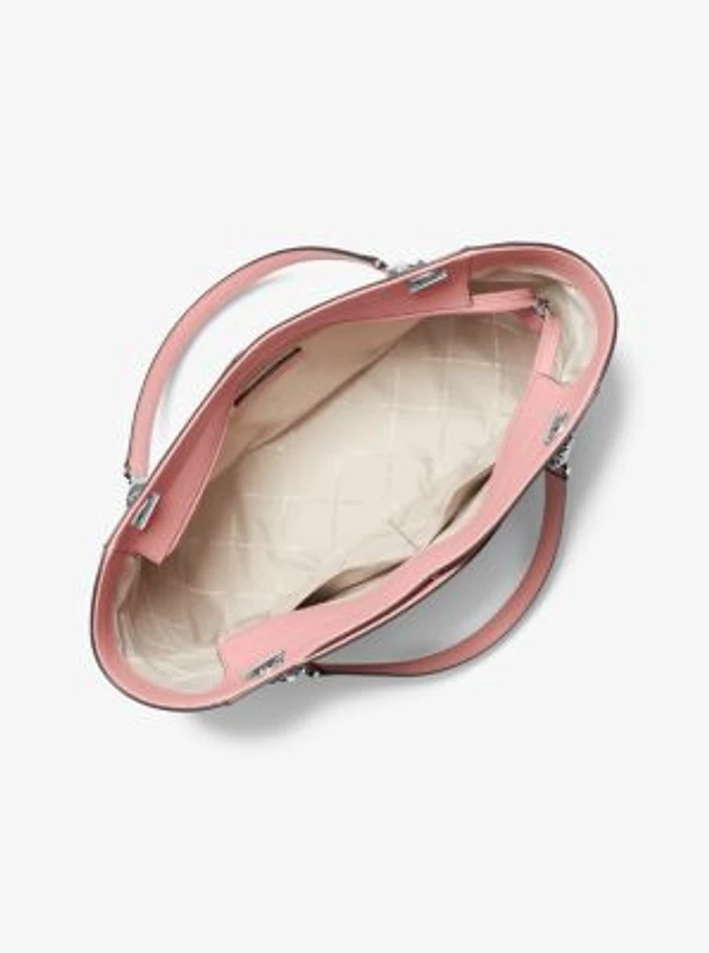Jet Set Large Saffiano Leather Tote Bag